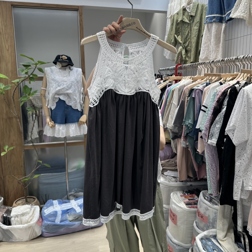 MARI CO韓國直郵㊣東大門實拍女裝新款休閑時尚25春夏吊帶背心MARI CO吊帶/背心圖色3