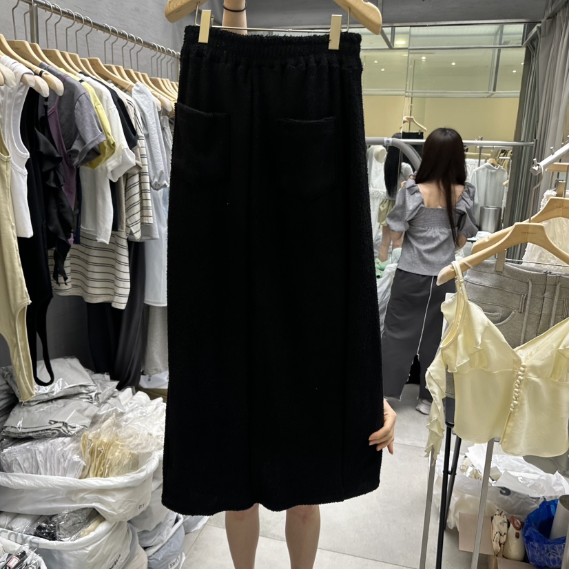 UOOV韓國㊣直郵東大門代購女裝新品休閑時尚25春夏推薦長裙UOOV長裙