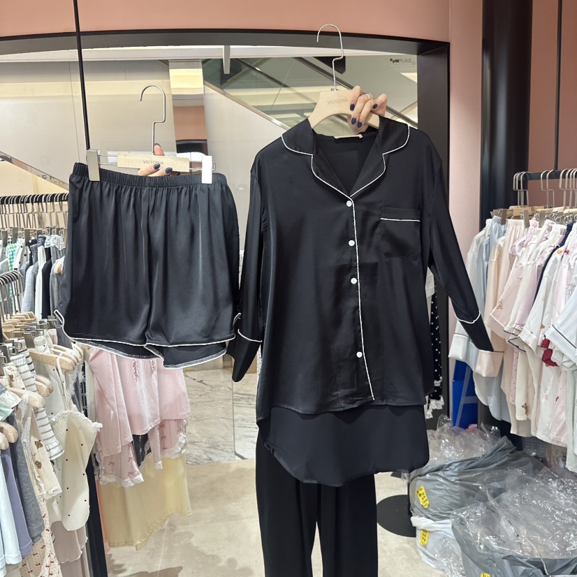 VICTORIA-P韓國直郵㊣東大門實拍女裝新品人氣25春夏時尚睡衣VICTORIA睡衣圖色2
