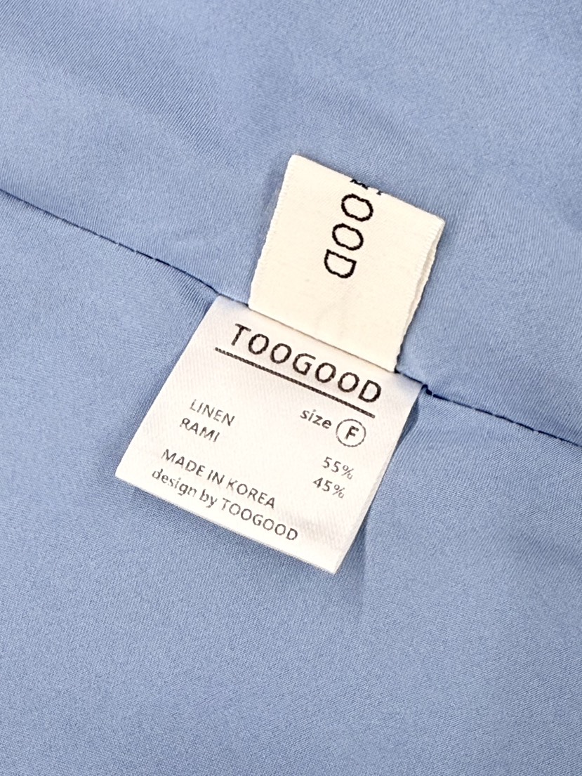 TOOGOOD直郵韓國代購㊣女裝新品休閑25春夏人氣推薦長裙亞麻TOOGOOD長裙