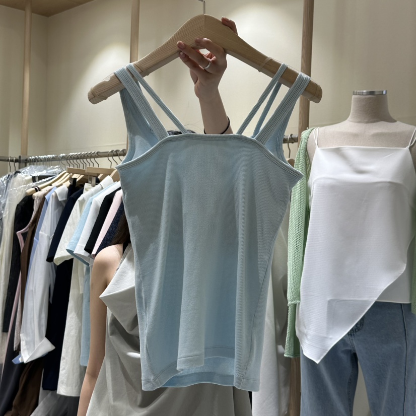 VINTAGE VIBE韓國直郵㊣東大門實拍女裝新品25春夏吊帶背心VINTAGE VIBE吊帶/背心