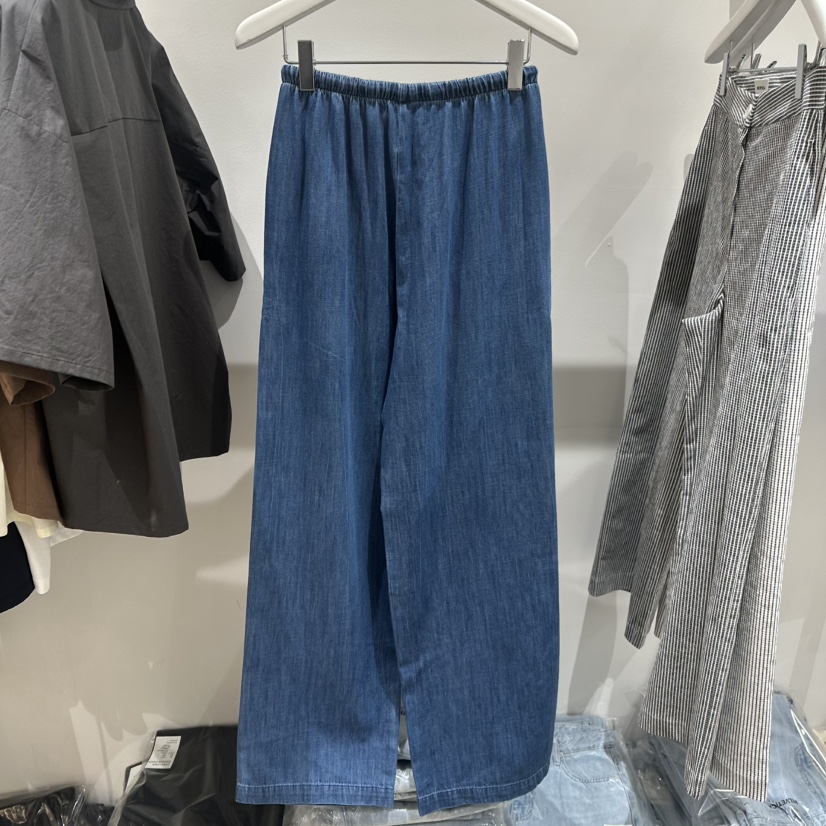 HELVETICA韓國直郵㊣女裝新品熱賣人氣時尚推薦25春夏牛仔褲綁帶HELVETICA牛仔褲