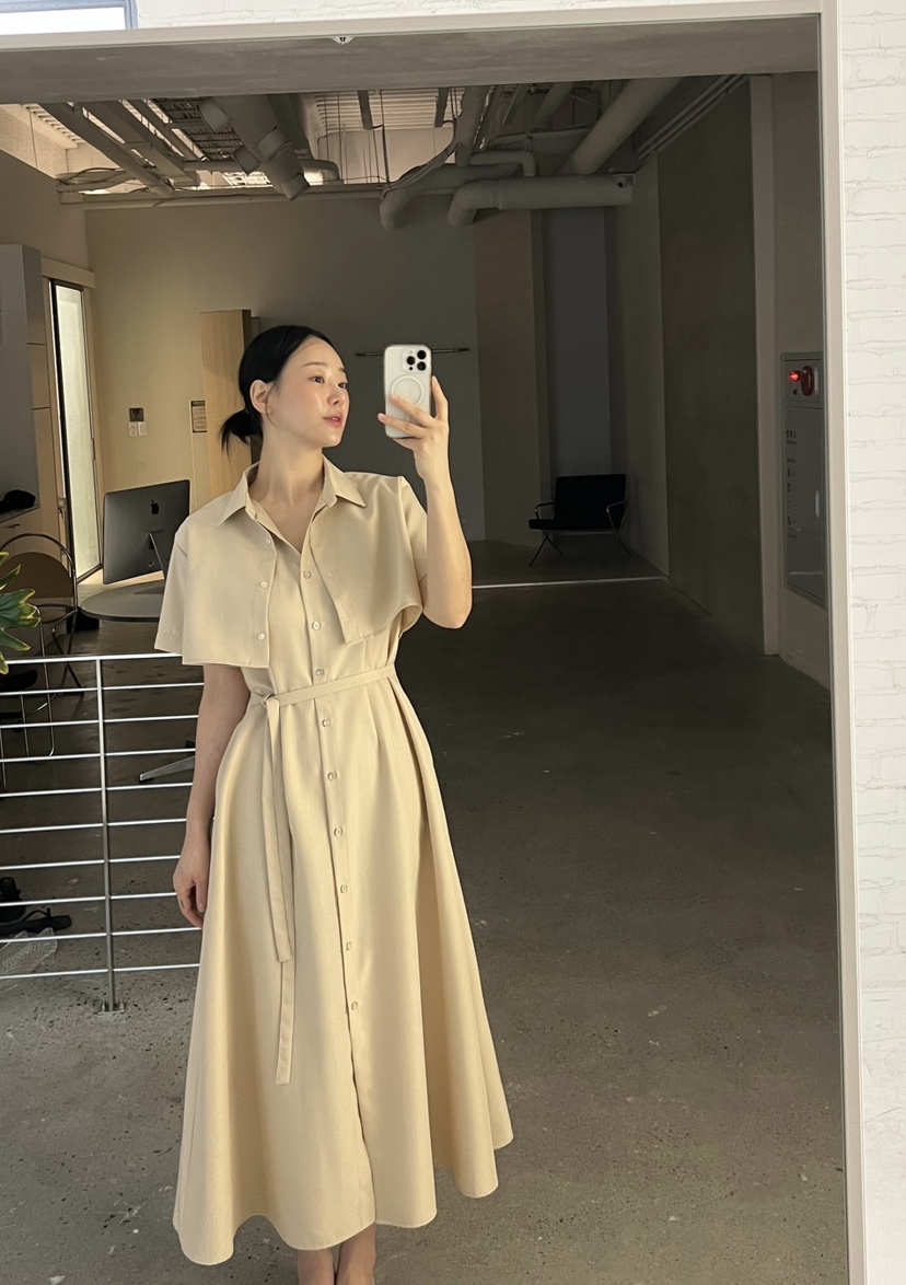 VERNI韓國直郵㊣女裝新品25春夏人氣推薦熱賣休閑時尚連衣裙VERNI連衣裙