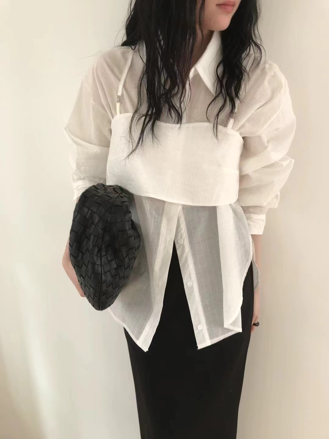 AVANDACE直郵韓國代購㊣女裝新品人氣熱賣時尚休閑吊帶背心AVANDACE吊帶/背心