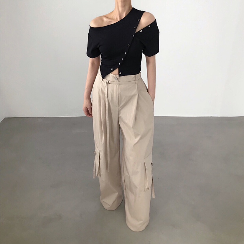 2TWO MOON韓國直郵㊣女裝新品25春夏推薦時尚熱賣人氣休閑T恤2TWO MOONT恤