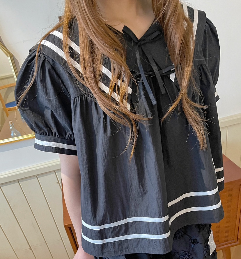 BOUTIQUE-L韓國直郵㊣東大門實拍女裝新品25春夏襯衫蕾絲衫BOUTIQUE-L襯衫/蕾絲衫