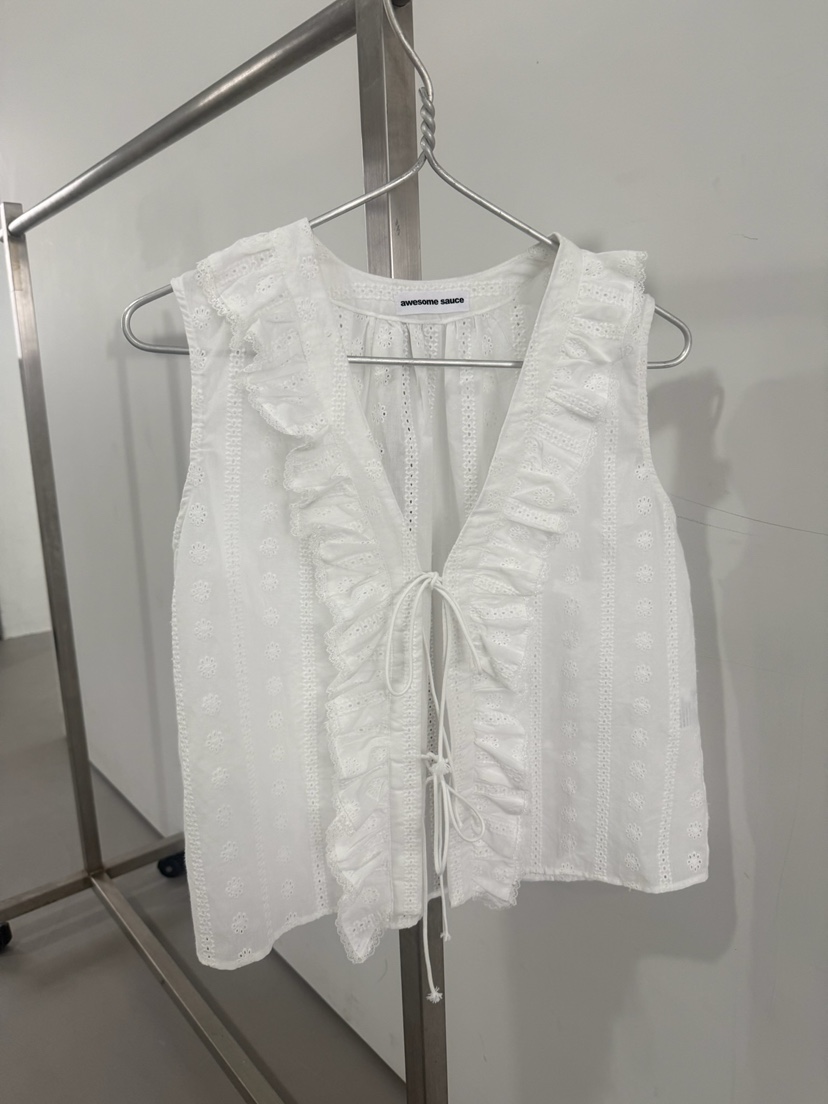 AWESOMESAUCE韓國直郵㊣女裝新品25春夏推薦休閑人氣吊帶背心AWESOME SAUCE吊帶/背心