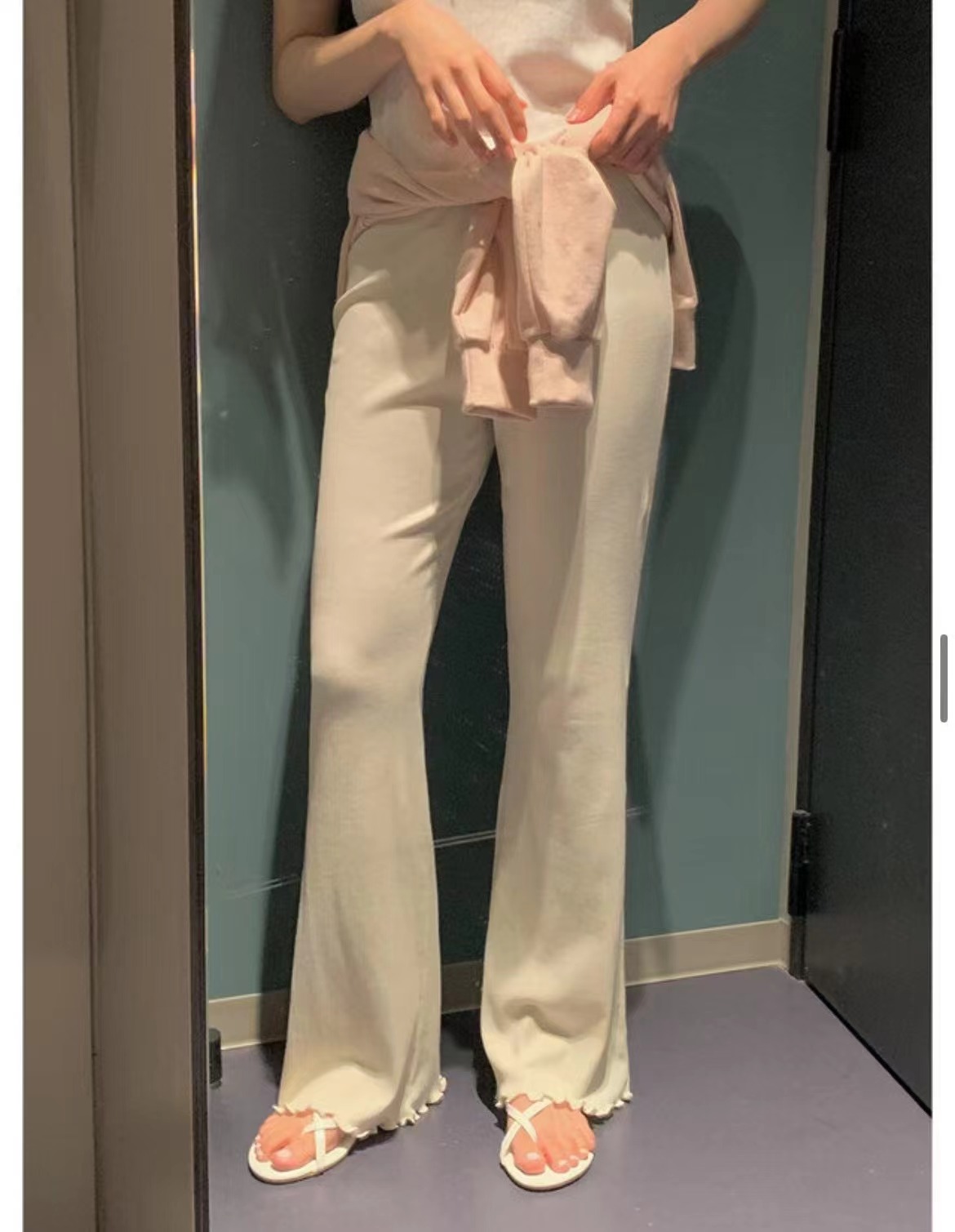 MOL韓國㊣直郵東大門代購女裝新品25春夏人氣推薦熱賣休閑褲MOL休閑褲