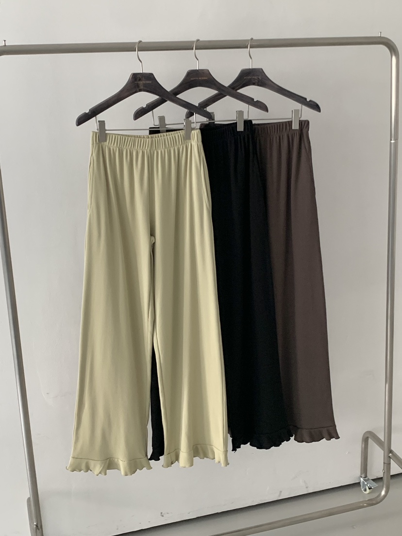 BEFORE SUNRISE韓國㊣直郵東大門代購女裝新款25春夏休閑褲BEFORE SUNRISE休閑褲