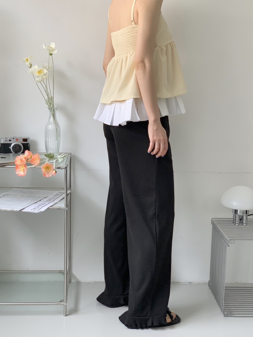 BEFORE SUNRISE韓國㊣直郵東大門代購女裝新款25春夏休閑褲BEFORE SUNRISE休閑褲