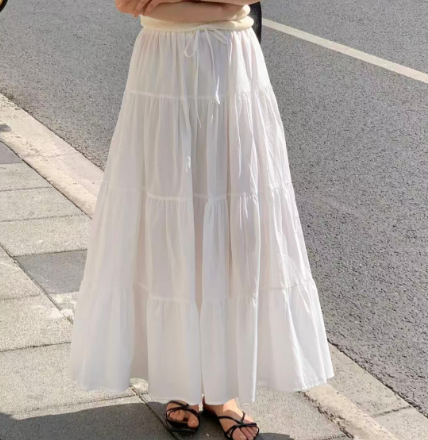 ALL OVER直郵韓國代購㊣女裝新款推薦25春夏人氣休閑時尚長裙ALL OVER長裙