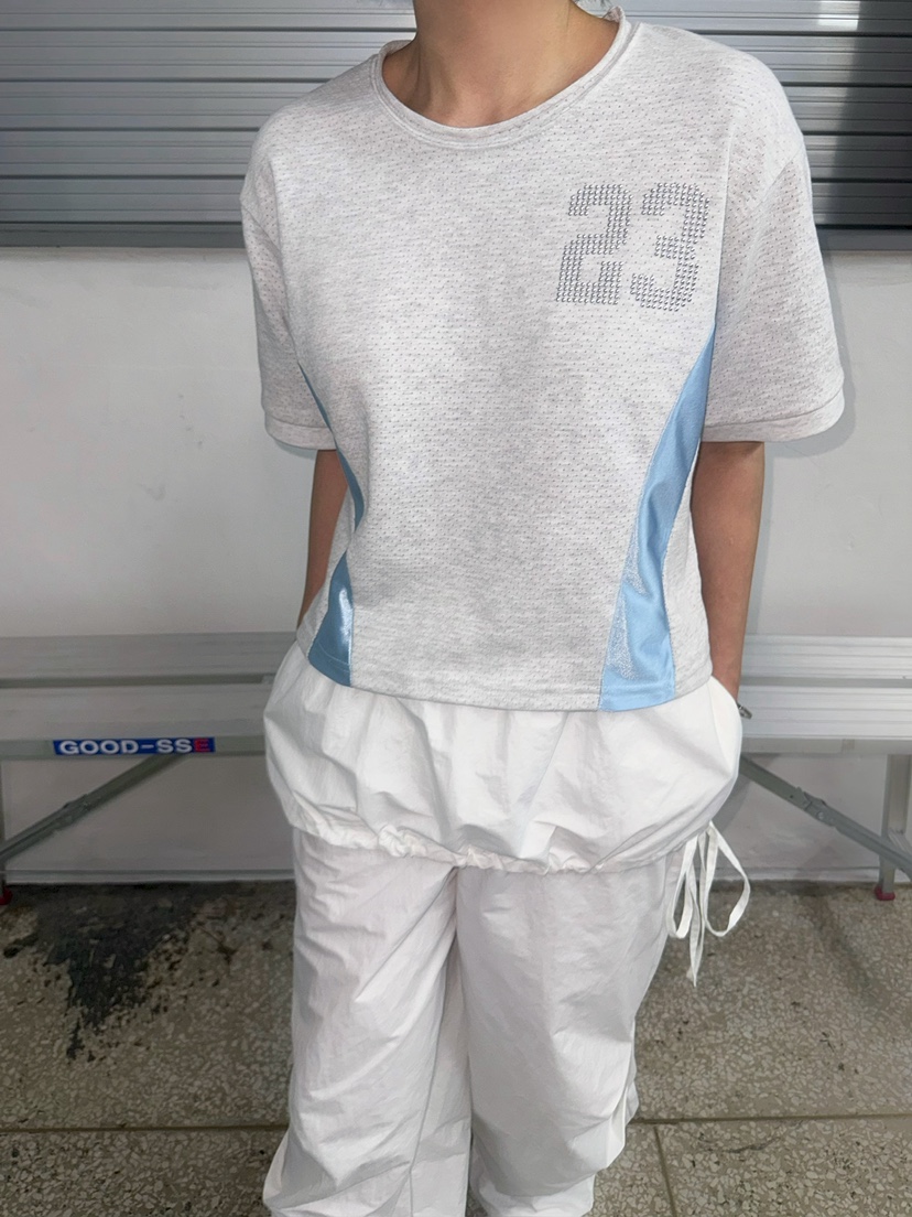 AWESOMESAUCE韓國直郵㊣東大門實拍女裝新品25春夏休閑熱賣T恤AWESOME SAUCET恤