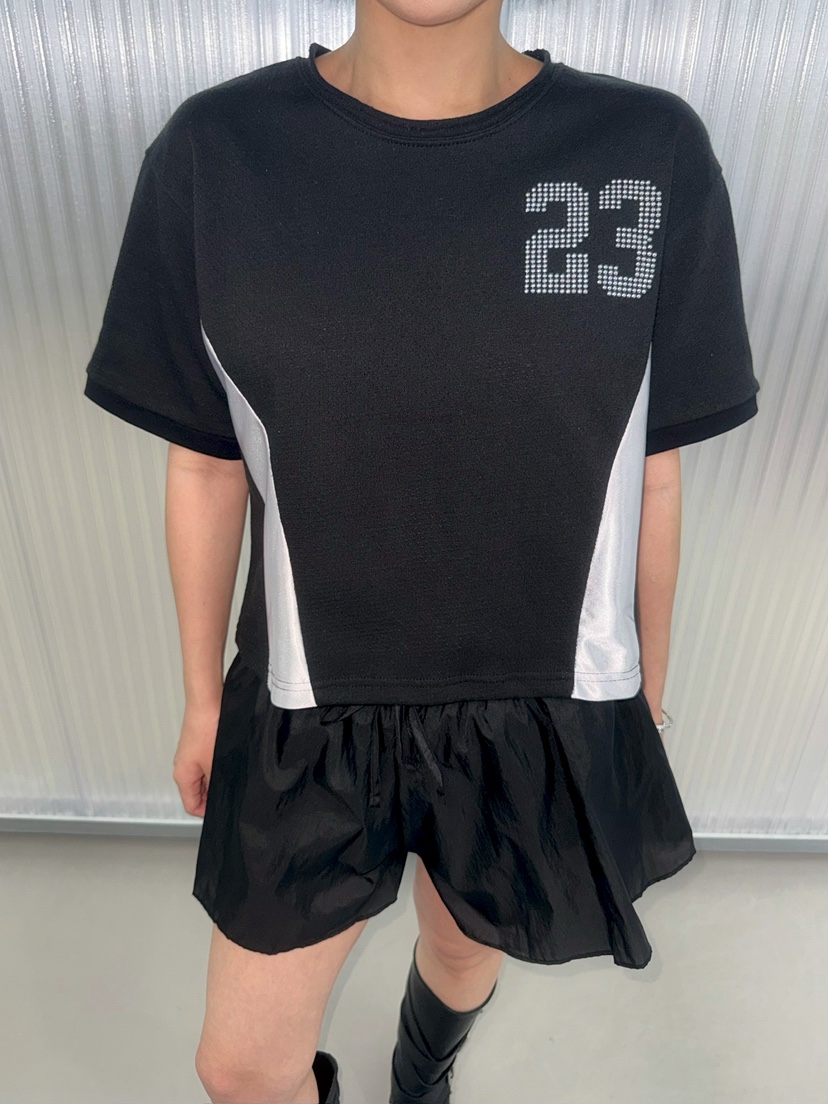 AWESOMESAUCE韓國直郵㊣東大門實拍女裝新品25春夏休閑熱賣T恤AWESOME SAUCET恤