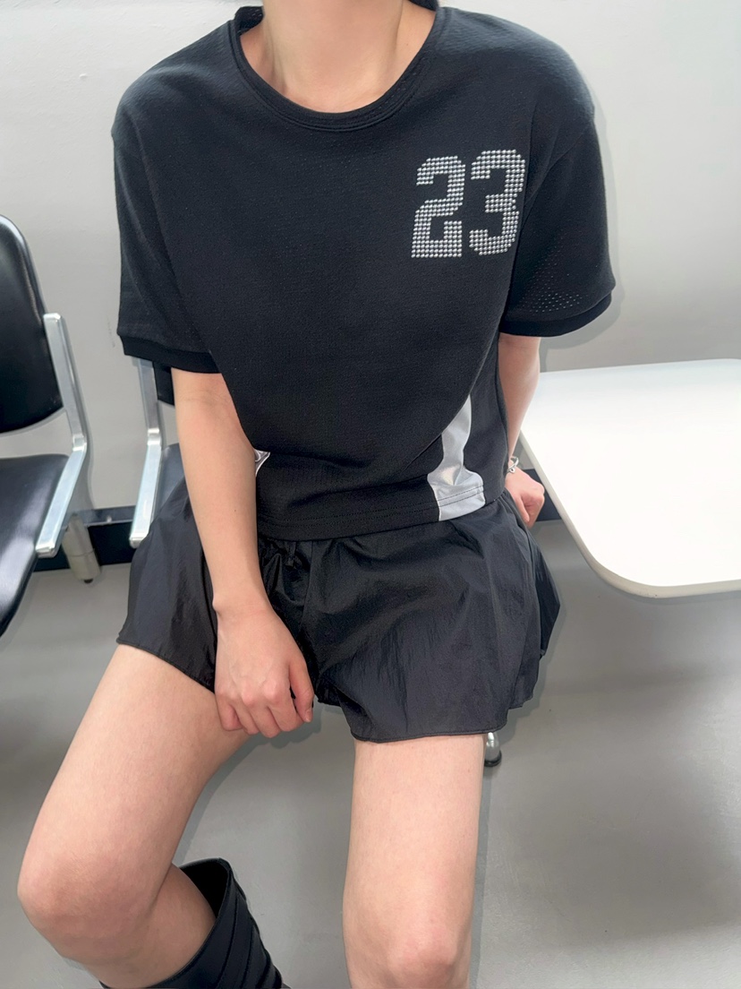 AWESOMESAUCE韓國直郵㊣東大門實拍女裝新品25春夏休閑熱賣T恤AWESOME SAUCET恤