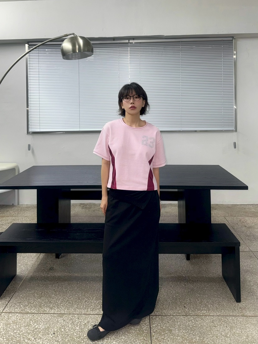 AWESOMESAUCE韓國直郵㊣東大門實拍女裝新品25春夏休閑熱賣T恤AWESOME SAUCET恤