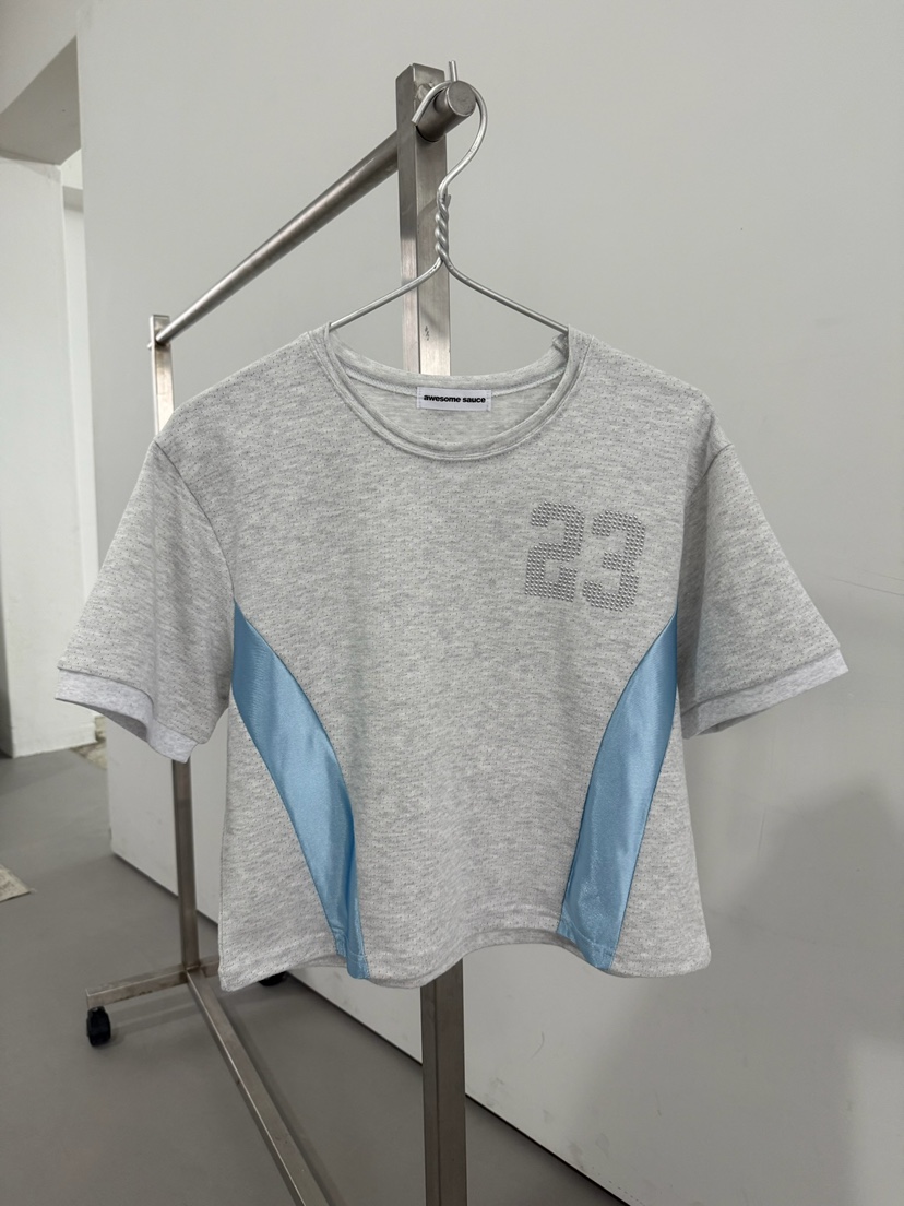 AWESOMESAUCE韓國直郵㊣東大門實拍女裝新品25春夏休閑熱賣T恤AWESOME SAUCET恤