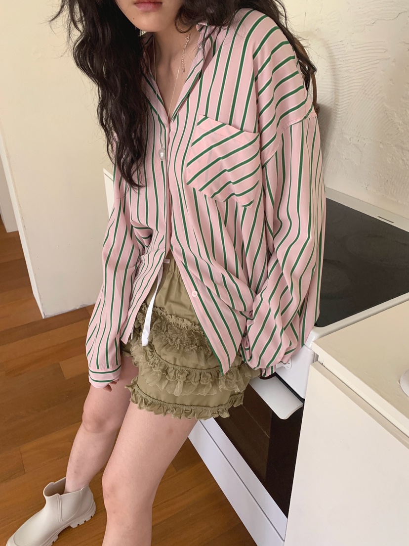 JKICHI韓國㊣直郵東大門代購女裝新品時尚推薦熱賣襯衫蕾絲衫JKICHI襯衫/蕾絲衫