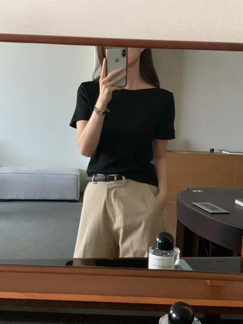 OBOE韓國直郵㊣女裝新品25春夏時尚推薦休閑熱賣人氣T恤OBOET恤