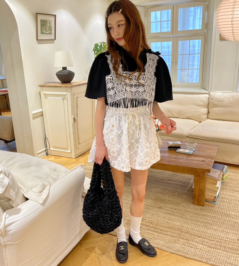 BOUTIQUE-L直郵韓國代購㊣女裝新品25春夏推薦人氣休閑T恤BOUTIQUE-LT恤