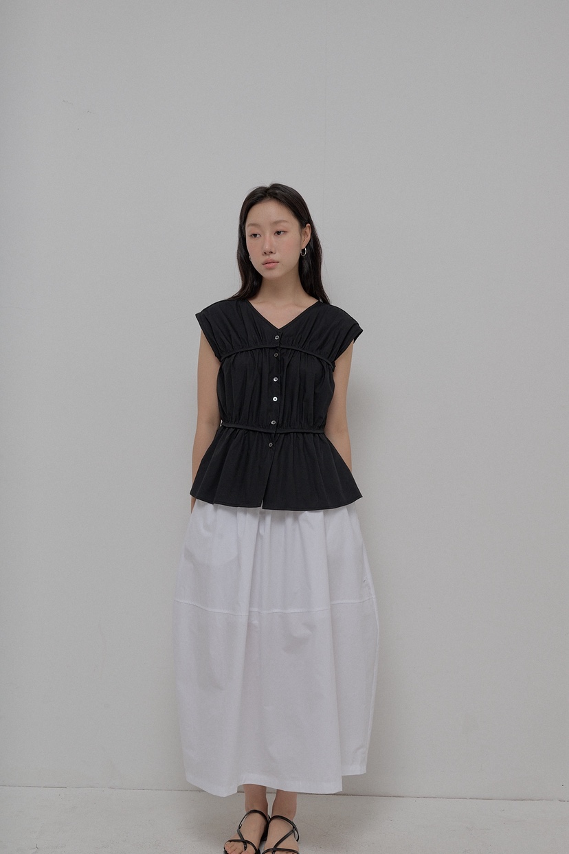 ATHEA韓國㊣直郵東大門代購女裝新款時尚25春夏人氣襯衫蕾絲衫ATHEA襯衫/蕾絲衫圖色1