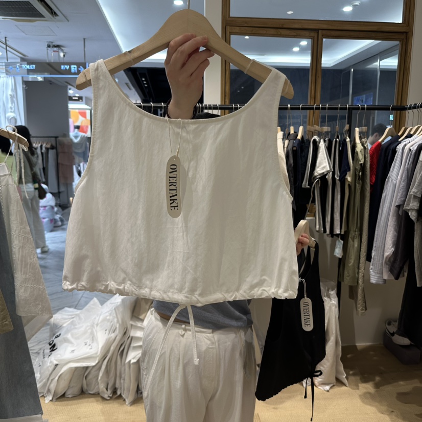 OVERTAKE韓國直郵㊣東大門實拍女裝新款人氣時尚熱賣吊帶背心OVERTAKE吊帶/背心