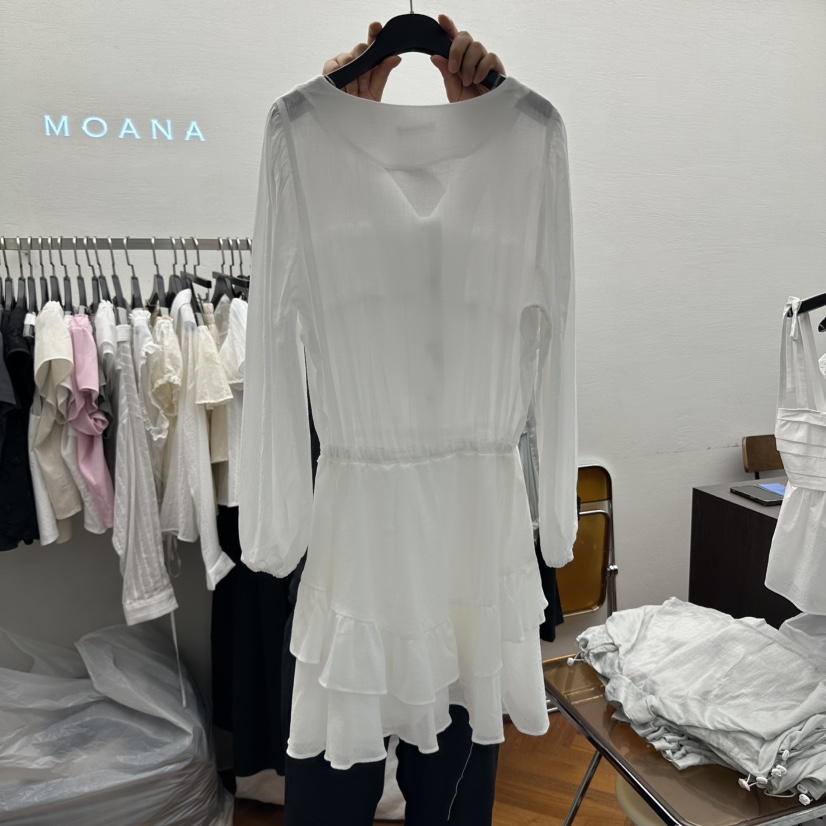 MOANA韓國㊣直郵東大門代購女裝新款時尚休閑人氣熱賣連衣裙MOANA連衣裙