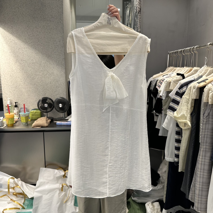 AMOEBA韓國㊣直郵東大門代購女裝新款推薦25春夏連衣裙雙面AMOEBA連衣裙圖色2
