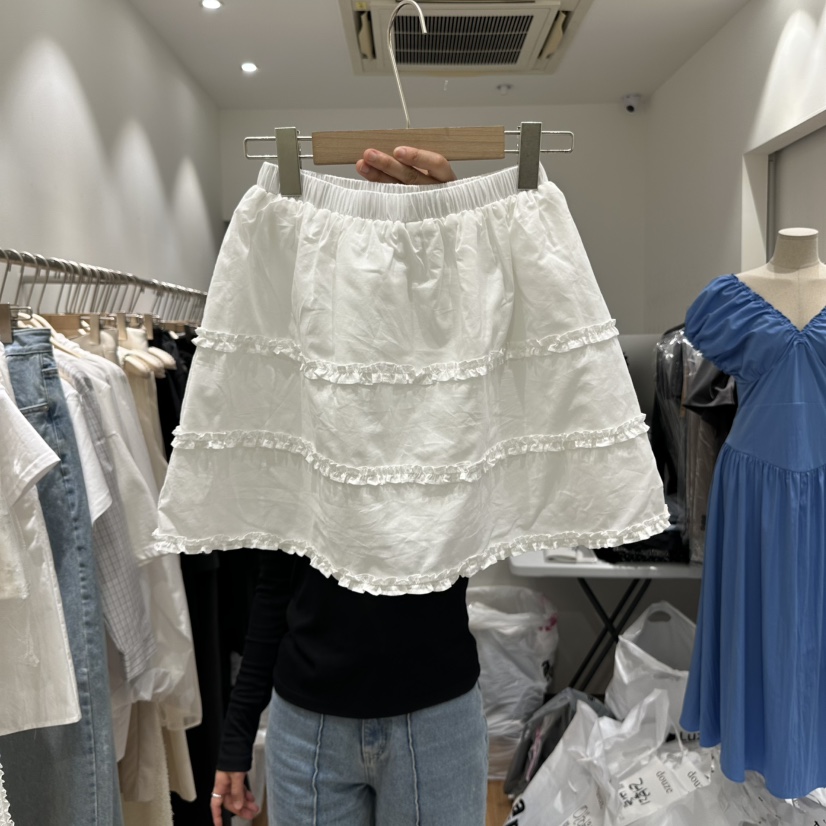 DOUZE韓國㊣直郵東大門代購女裝新款時尚人氣熱賣休閑推薦短裙DOUZE短裙