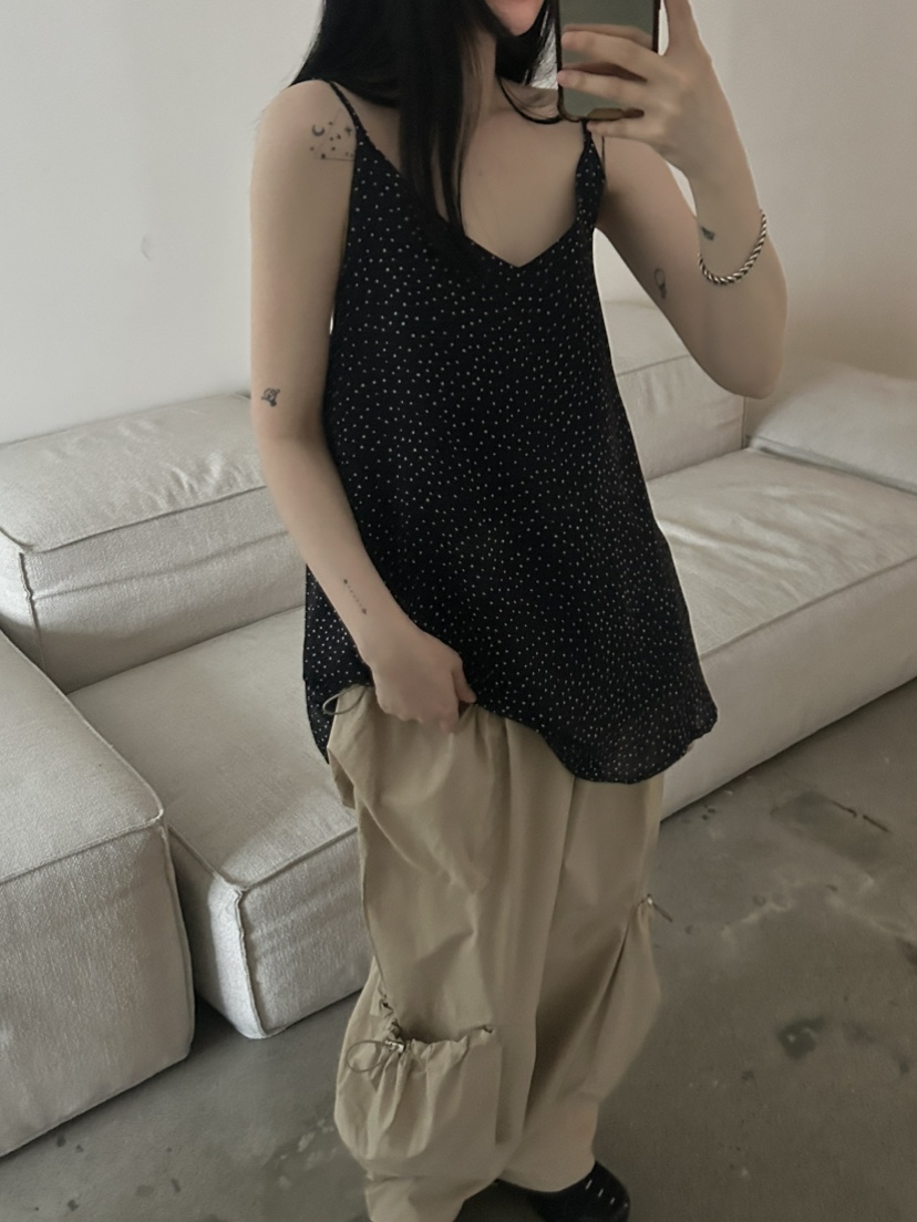 BUCKLE韓國㊣直郵東大門代購女裝新款時尚推薦熱賣吊帶背心BUCKLE吊帶/背心
