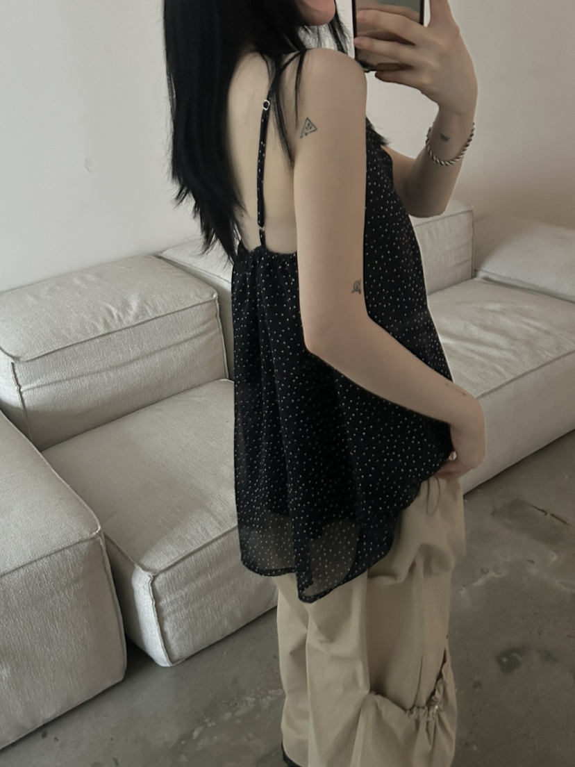 BUCKLE韓國㊣直郵東大門代購女裝新款時尚推薦熱賣吊帶背心BUCKLE吊帶/背心