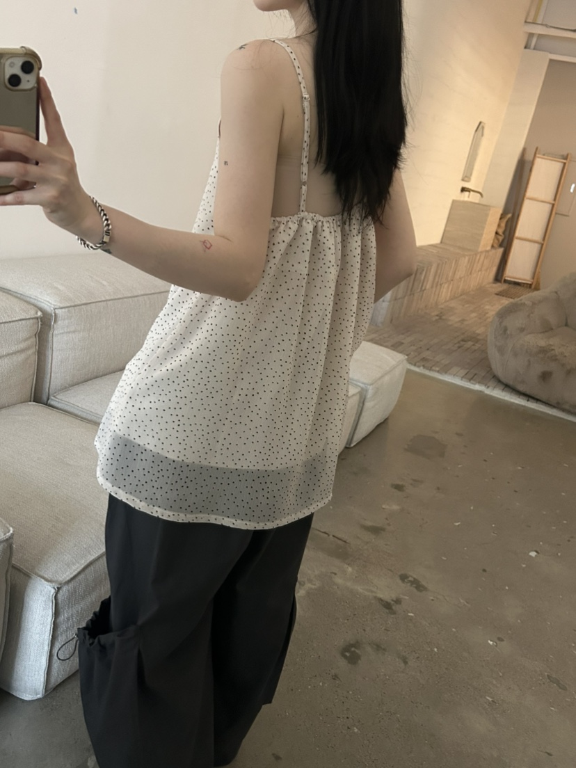 BUCKLE韓國㊣直郵東大門代購女裝新款時尚推薦熱賣吊帶背心BUCKLE吊帶/背心