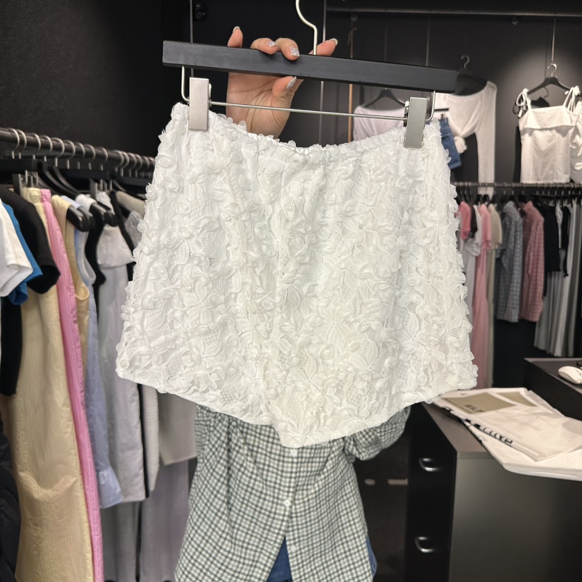 ELF-L韓國直郵㊣東大門實拍女裝新品25春夏時尚熱賣短褲蕾絲PROJECT ELF/ELF-L短褲