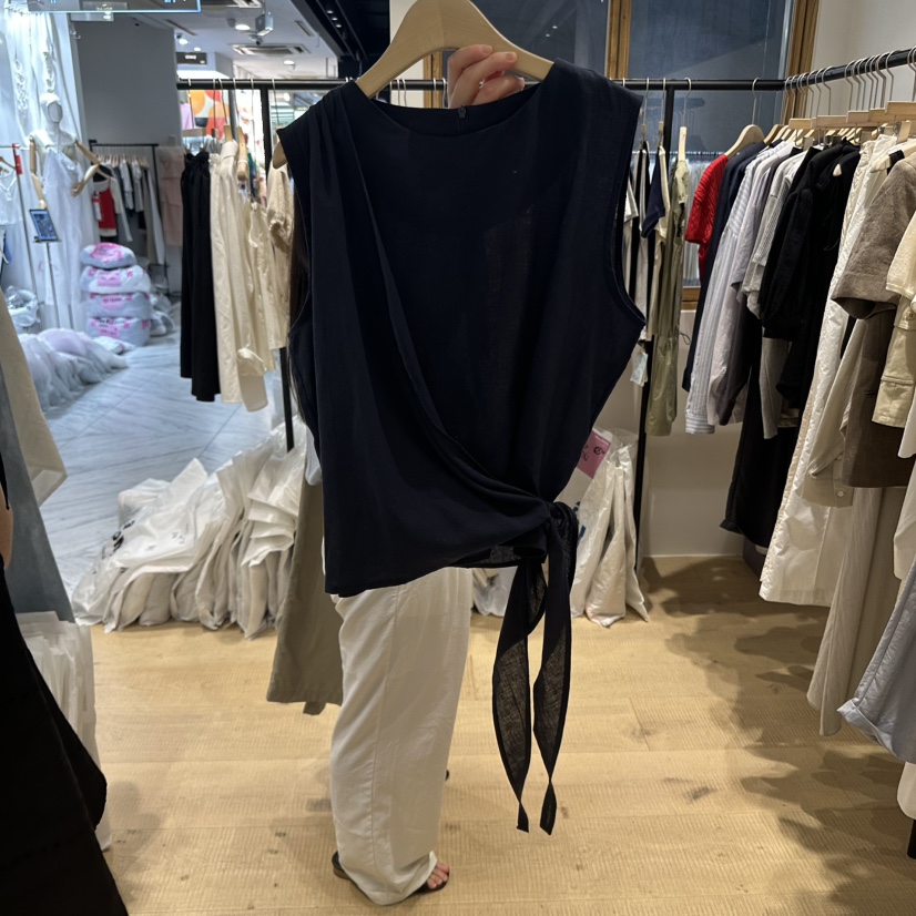 OVERTAKE韓國㊣直郵東大門代購女裝新款熱賣推薦休閑吊帶背心OVERTAKE吊帶/背心圖色2