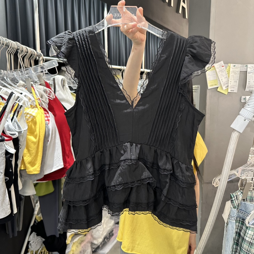 MOMAZU韓國直郵㊣女裝新款熱賣25春夏人氣休閑推薦吊帶背心MOMAZU吊帶/背心