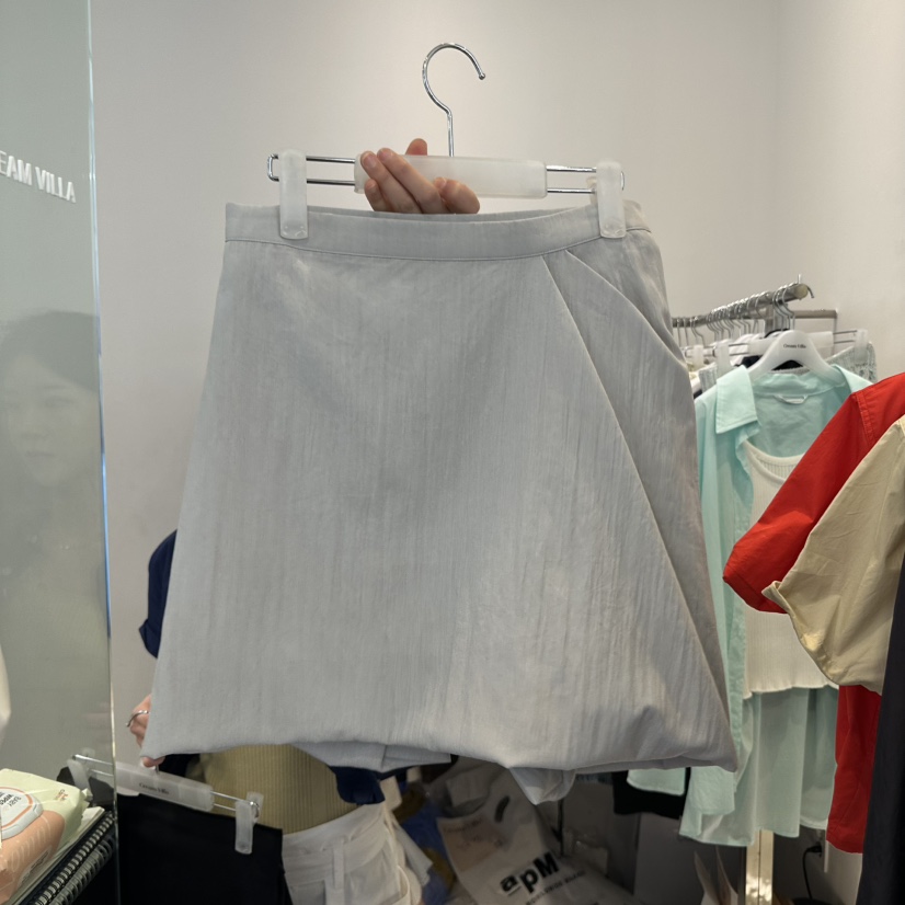 CREAM VILLA韓國直郵㊣東大門實拍女裝新品休閑短裙CREAMVILLA短裙