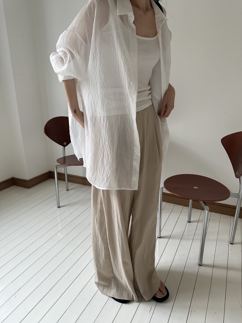 BOWIE韓國直郵㊣東大門實拍女裝新品熱賣推薦25春夏襯衫蕾絲衫BOWIE襯衫/蕾絲衫