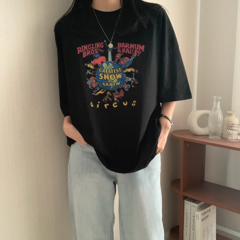 FROMJINI直郵韓國代購㊣女裝新品休閑25春夏推薦熱賣時尚T恤FROMJINIT恤