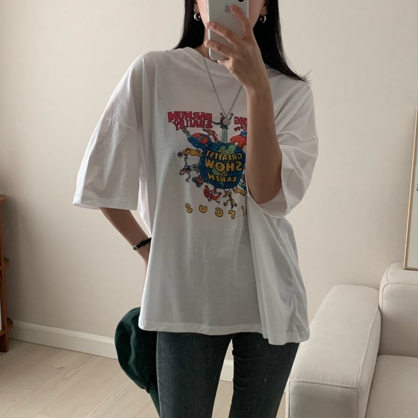 FROMJINI直郵韓國代購㊣女裝新品休閑25春夏推薦熱賣時尚T恤FROMJINIT恤