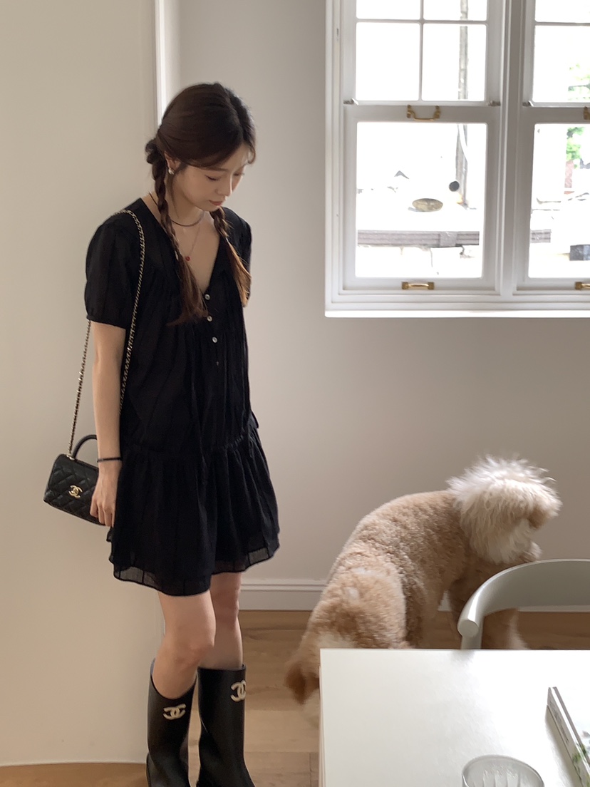 BAKING POWDER韓國直郵㊣女裝新品熱賣推薦25春夏時尚連衣裙BAKING POWDER連衣裙