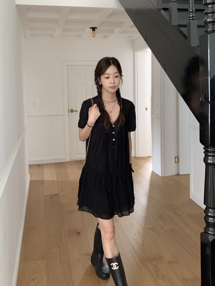 BAKING POWDER韓國直郵㊣女裝新品熱賣推薦25春夏時尚連衣裙BAKING POWDER連衣裙