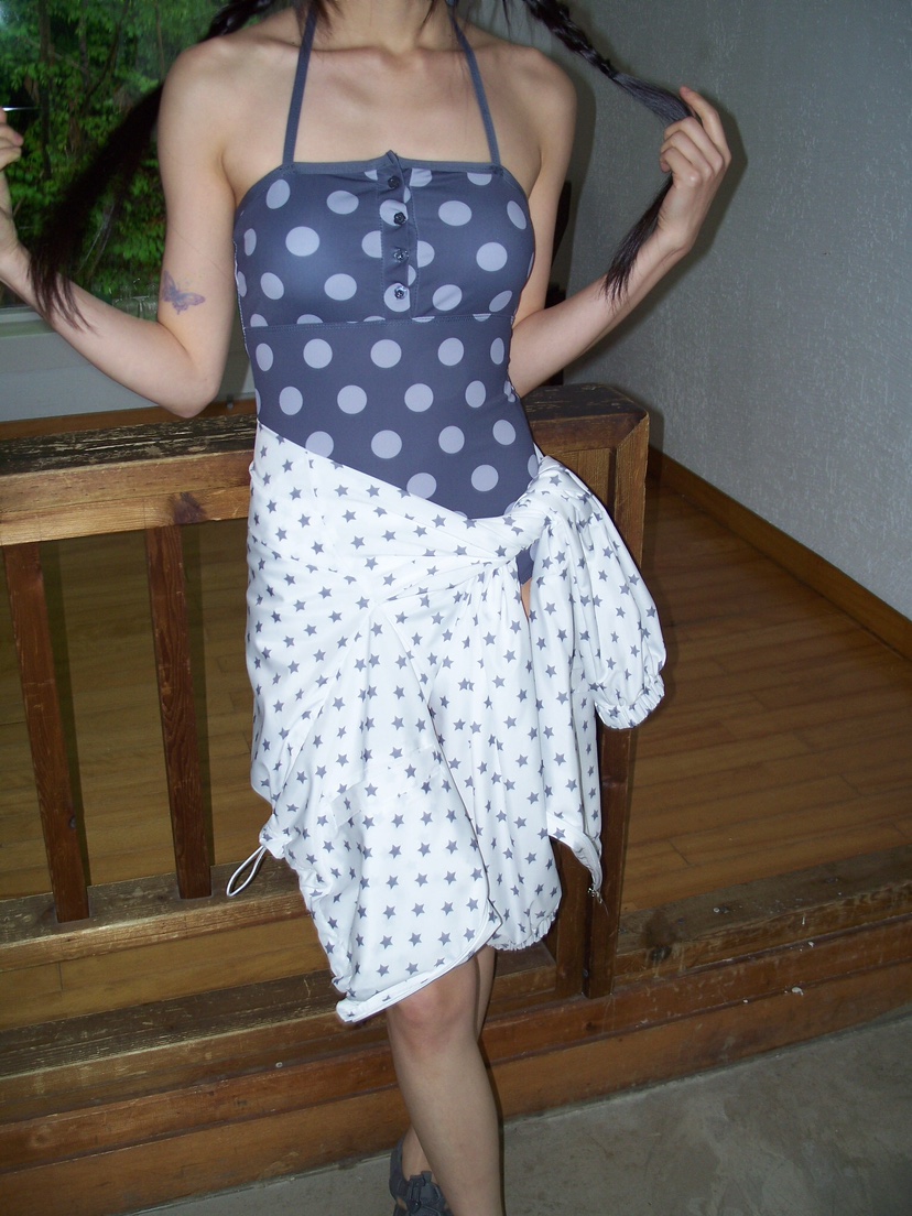 FLASH韓國直郵㊣東大門實拍女裝新品熱賣休閑推薦25春夏泳裝I LOVE ME泳裝