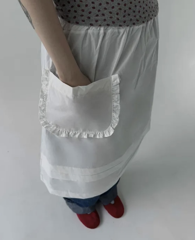 I I直郵韓國代購㊣女裝新款休閑時尚人氣半身裙中短裙口袋ITSSONG半身裙/中短裙
