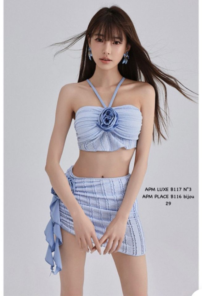 N3直郵韓國代購㊣女裝新品休閑25春夏推薦人氣時尚熱賣泳裝N3泳裝