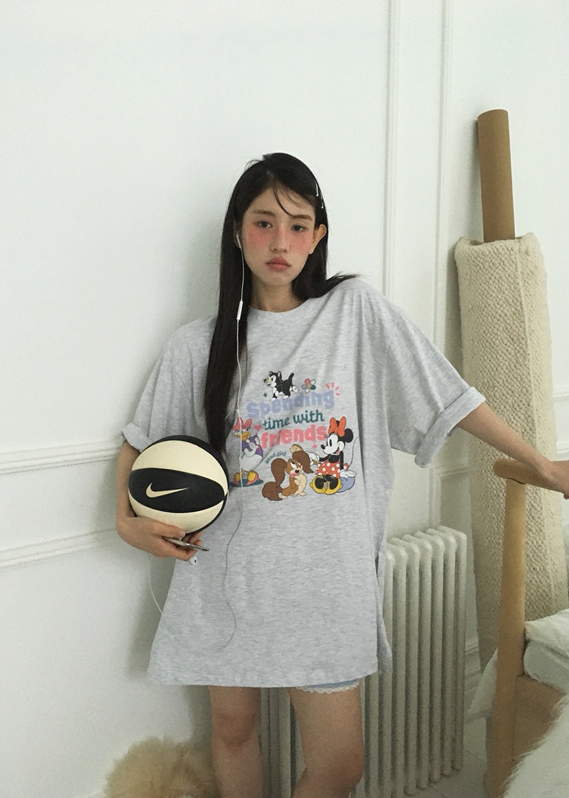 OURWAVE/OUR ROOM直郵韓國代購㊣女裝新品推薦25春夏人氣T恤Our Wave/Our RoomT恤