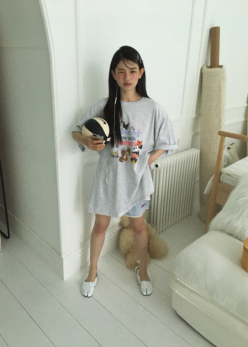 OURWAVE/OUR ROOM直郵韓國代購㊣女裝新品推薦25春夏人氣T恤Our Wave/Our RoomT恤