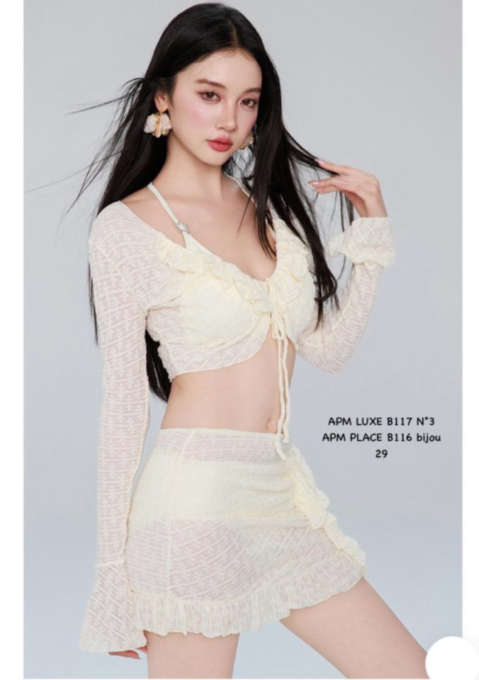 N3韓國㊣直郵東大門代購女裝新品熱賣25春夏人氣時尚推薦泳裝N3泳裝