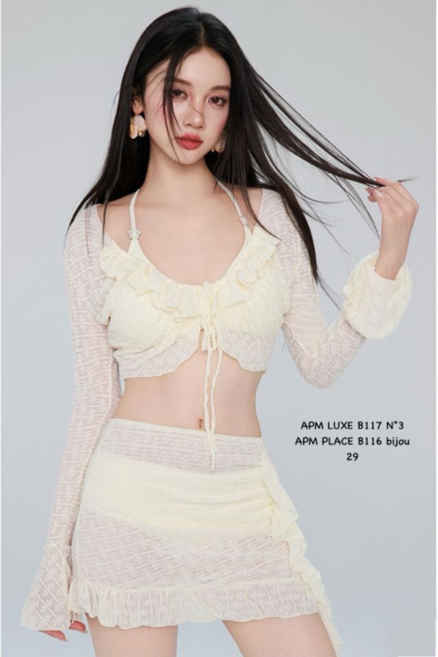 N3韓國㊣直郵東大門代購女裝新品熱賣25春夏人氣時尚推薦泳裝N3泳裝