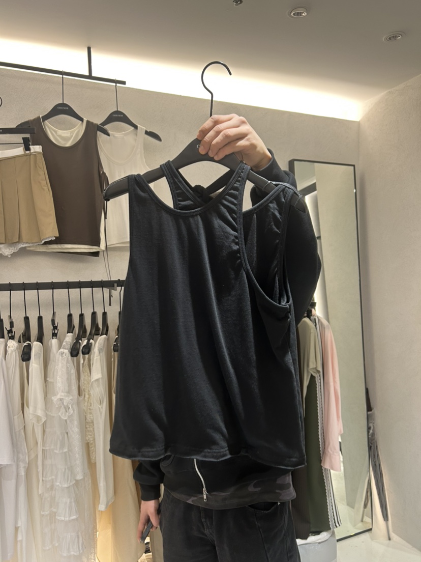 OVER NEAR韓國直郵㊣東大門實拍女裝新品時尚推薦吊帶背心OVER NEAR吊帶/背心圖色3