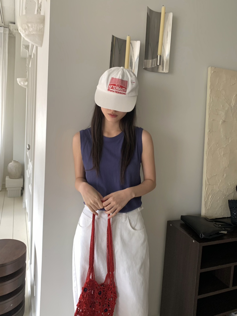 PEBBLE韓國直郵㊣女裝新品休閑熱賣人氣時尚25春夏吊帶背心PEBBLE/LAYER吊帶/背心
