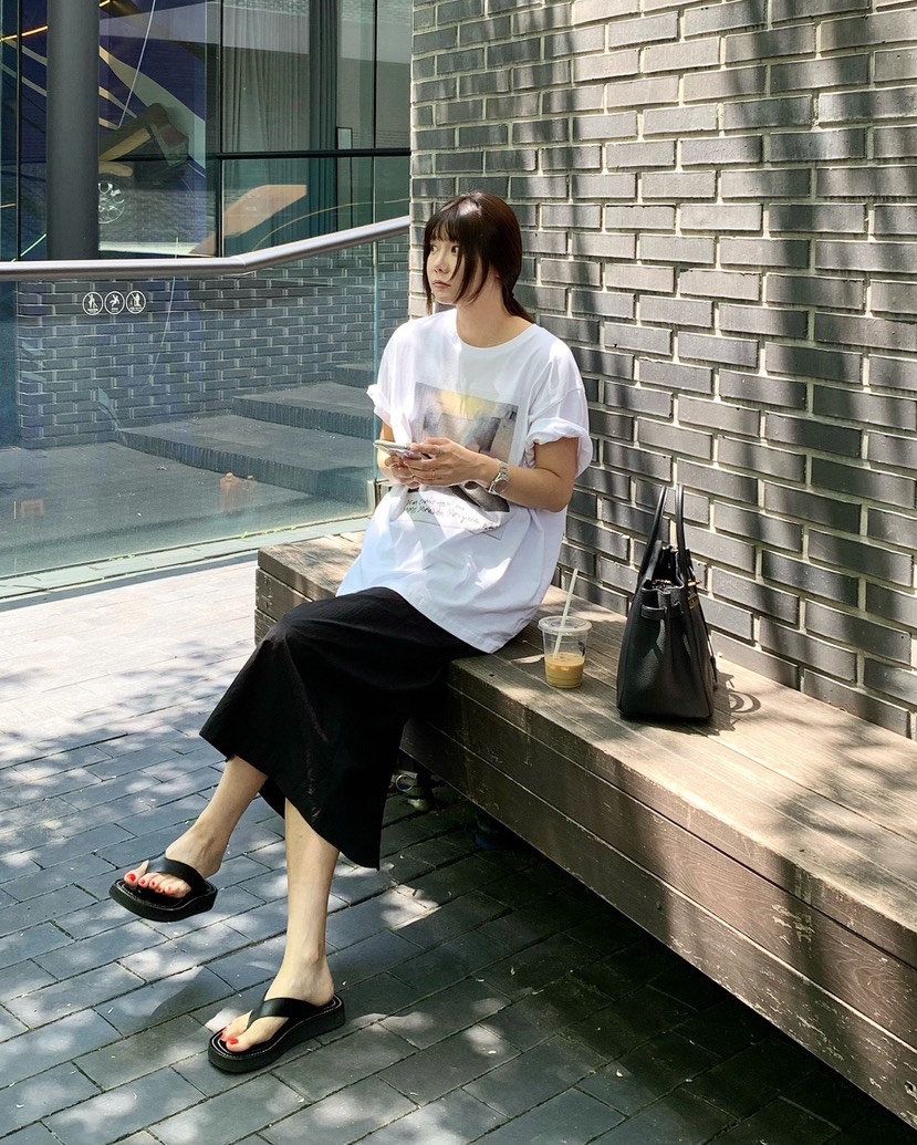 COURGETTE韓國直郵㊣女裝新款25春夏熱賣推薦人氣休閑長裙口袋COURGETTE長裙